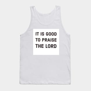 Praise God Tank Top